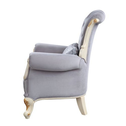 Galelvith - Chair - Gray Fabric