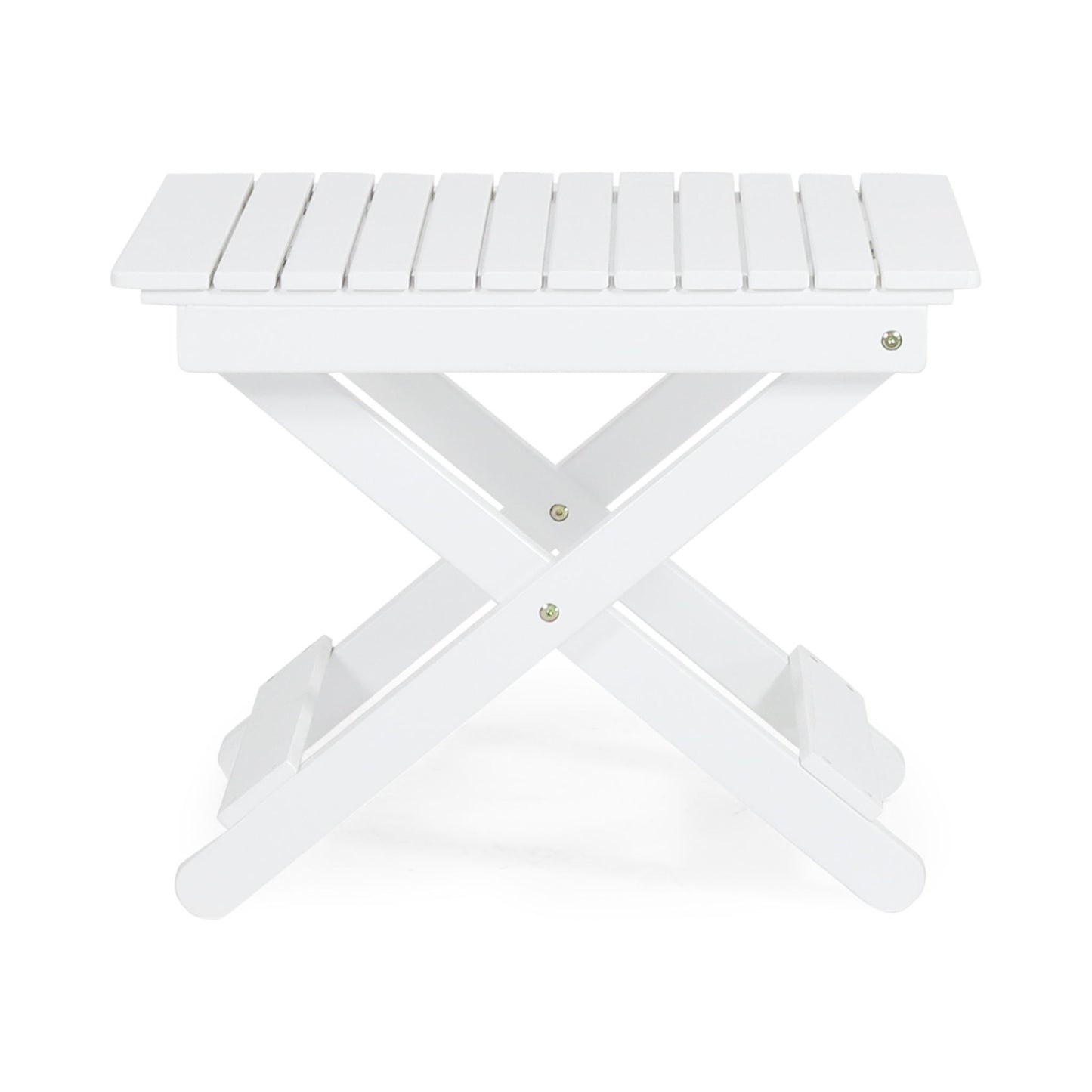 Outdoor Folding Wooden Side Table