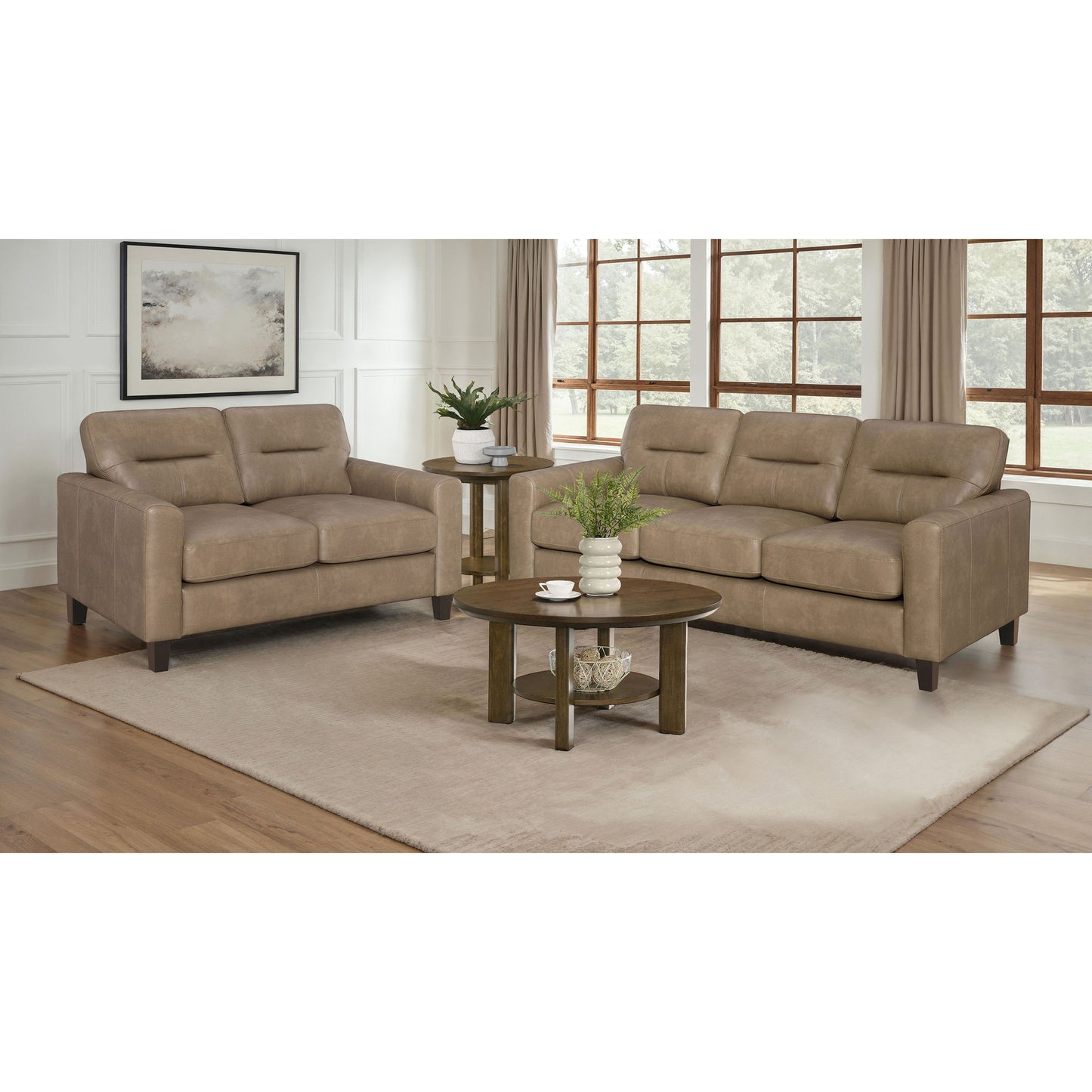Remington - Sofa Set With Track Arms
