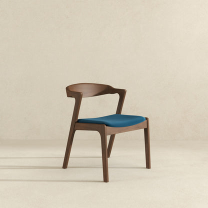Dakota - Mid-Century Modern Velvet Dining Chair (Set of 2)