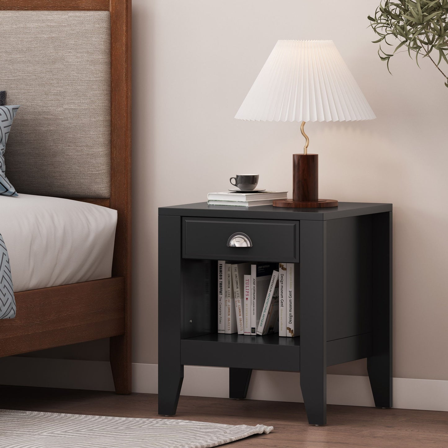 Cleary - Contemporary Nightstand With Drawer