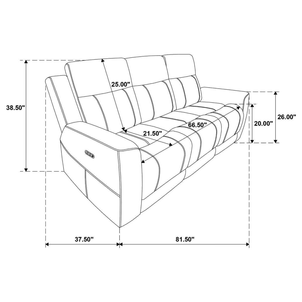 Patrick - Power Reclining Sofa Set
