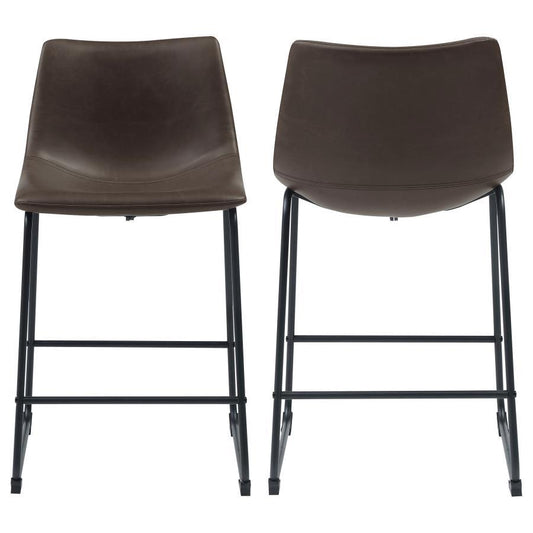 Michelle - Upholstered Armless Chair (Set of 2)