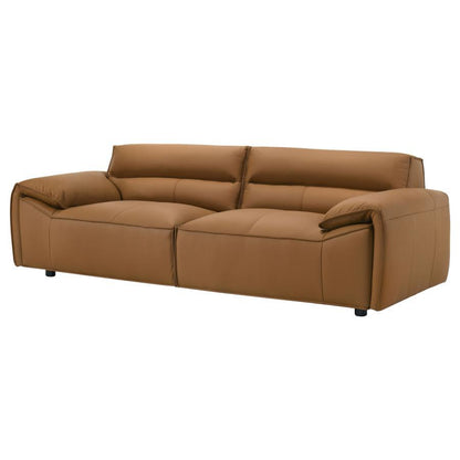 Buxton - Top Grain Leather Upholstered Sofa