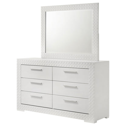 Pierce - 6 Drawer Dresser And Mirror