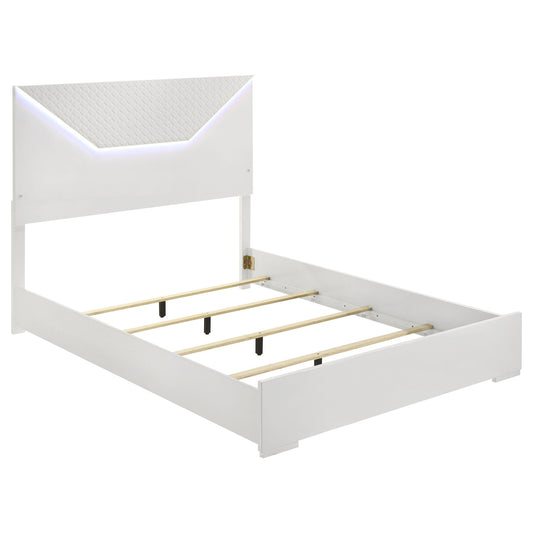 Pierce - Panel Bed LED Headboard