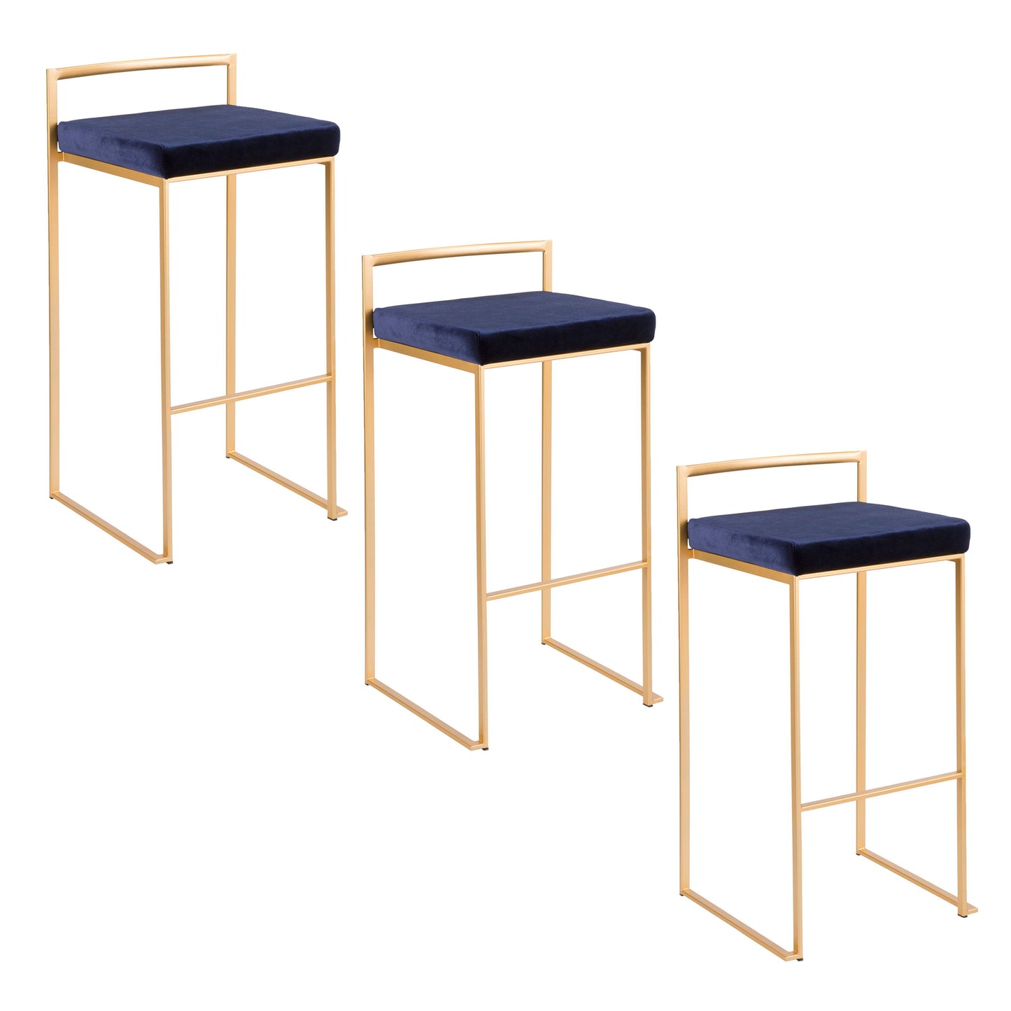 Fuji - Contemporary / Glam & Quality Construction Barstool