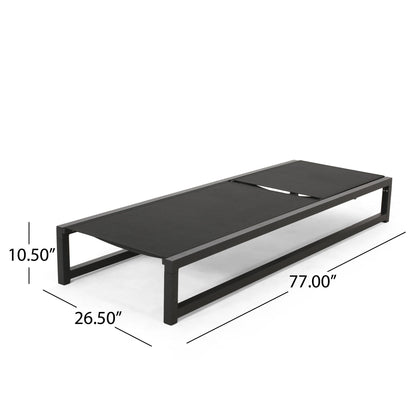 Venice - Classic Chaise Lounge With Adjustable Aluminum Frame