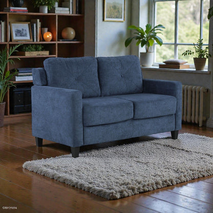 2 Seater Loveseat - Navy