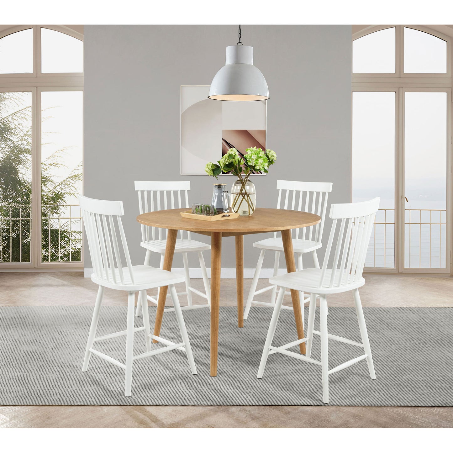 Sutton - 5 Piece Counter Height Dining Set