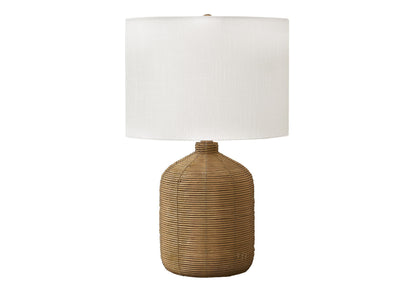 Lighting, Table Lamp, Rattan, Modern