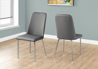 Dining Chair, Side, Upholstered For Dining Room, Contemporary (Set of 2)