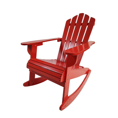 Reclining Outdoor Rocking Adirondack Chair