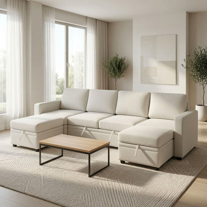 Square Ottoman For Living Room
