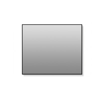 Rectangular Framed Bathroom Wall Mirror, Horizontal Or Vertical Mount
