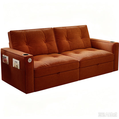 2 In 1 Convertible Sofa Bed For Living Rooms