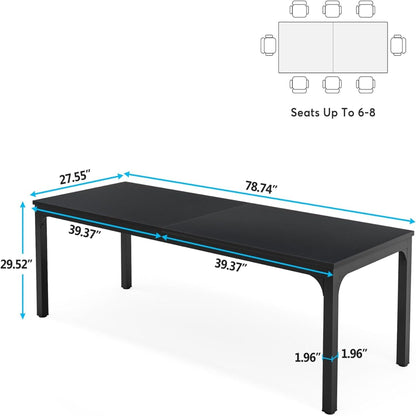 Rectangle Dining Table For 6 - 8 People