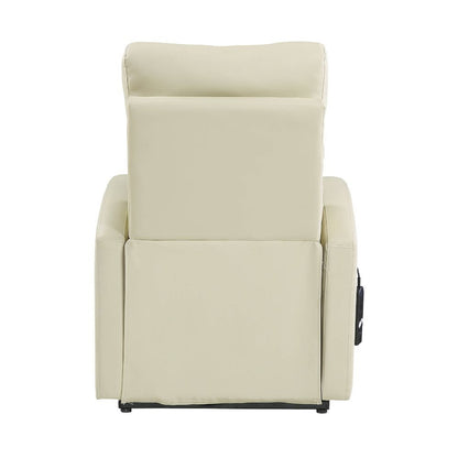 The Ricardo lift recliner is a wonderful addition to your home. It is easy to operate and features a smooth lift and recline. The side pocket holds the two-button wired controller in place so you'll never lose track of it.