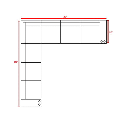 Modern Rattan Wicker Seating Group With Cushions