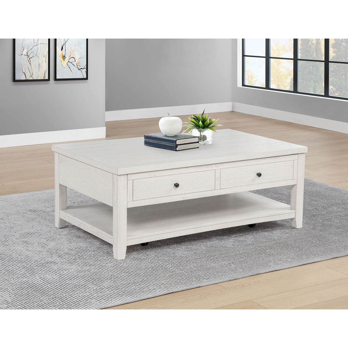 Castleton - Mobile Lift-Top Coffee Table