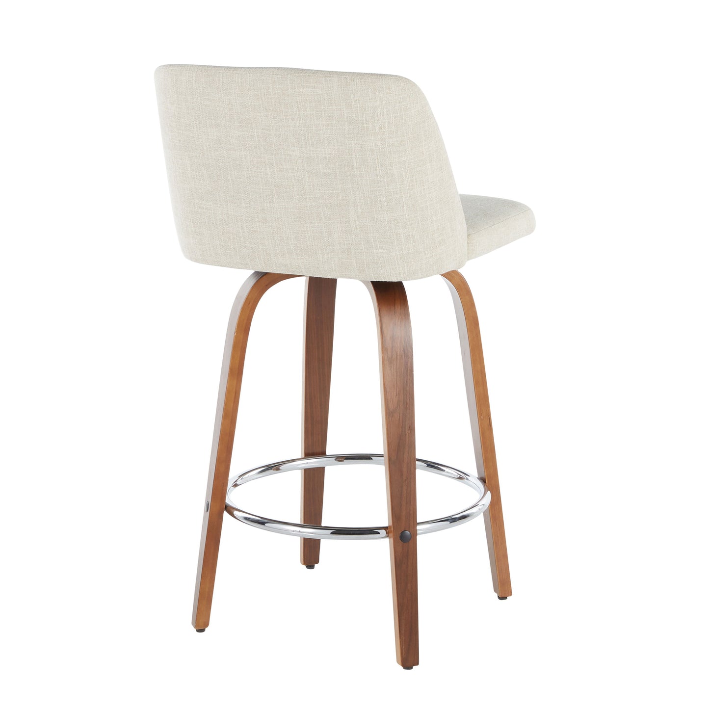 Toriano - Mid-Century Modern Counter Stool (Set of 2)