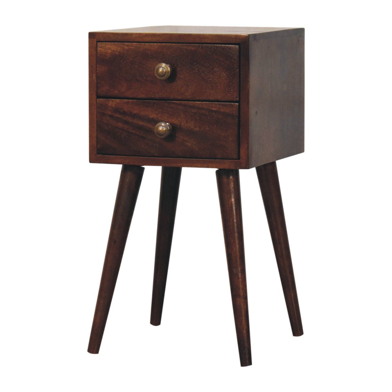 Solid Wood Mini Nightstand