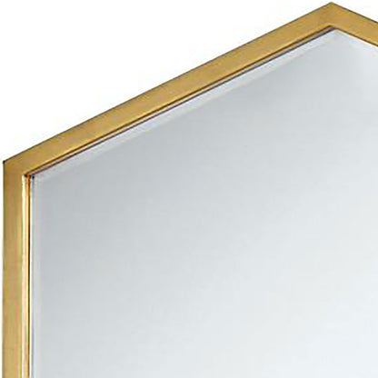 Cavendish - Hexagonal Wall Mirror - Gold