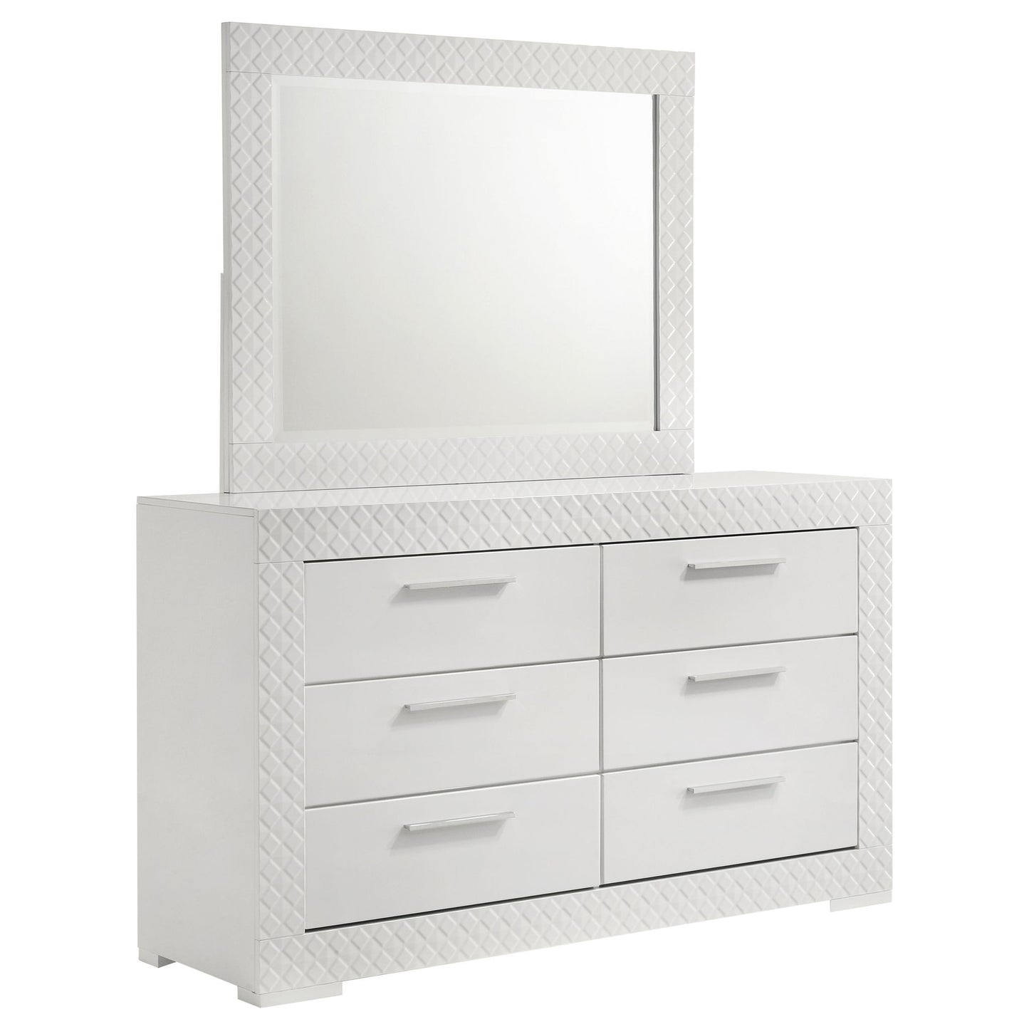 Pierce - 6 Drawer Dresser And Mirror