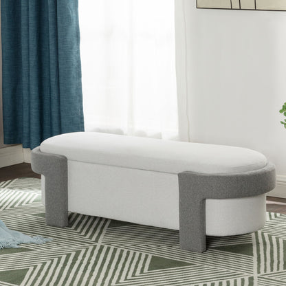 Versatile Storage Ottoman Bench, Spacious & Durable