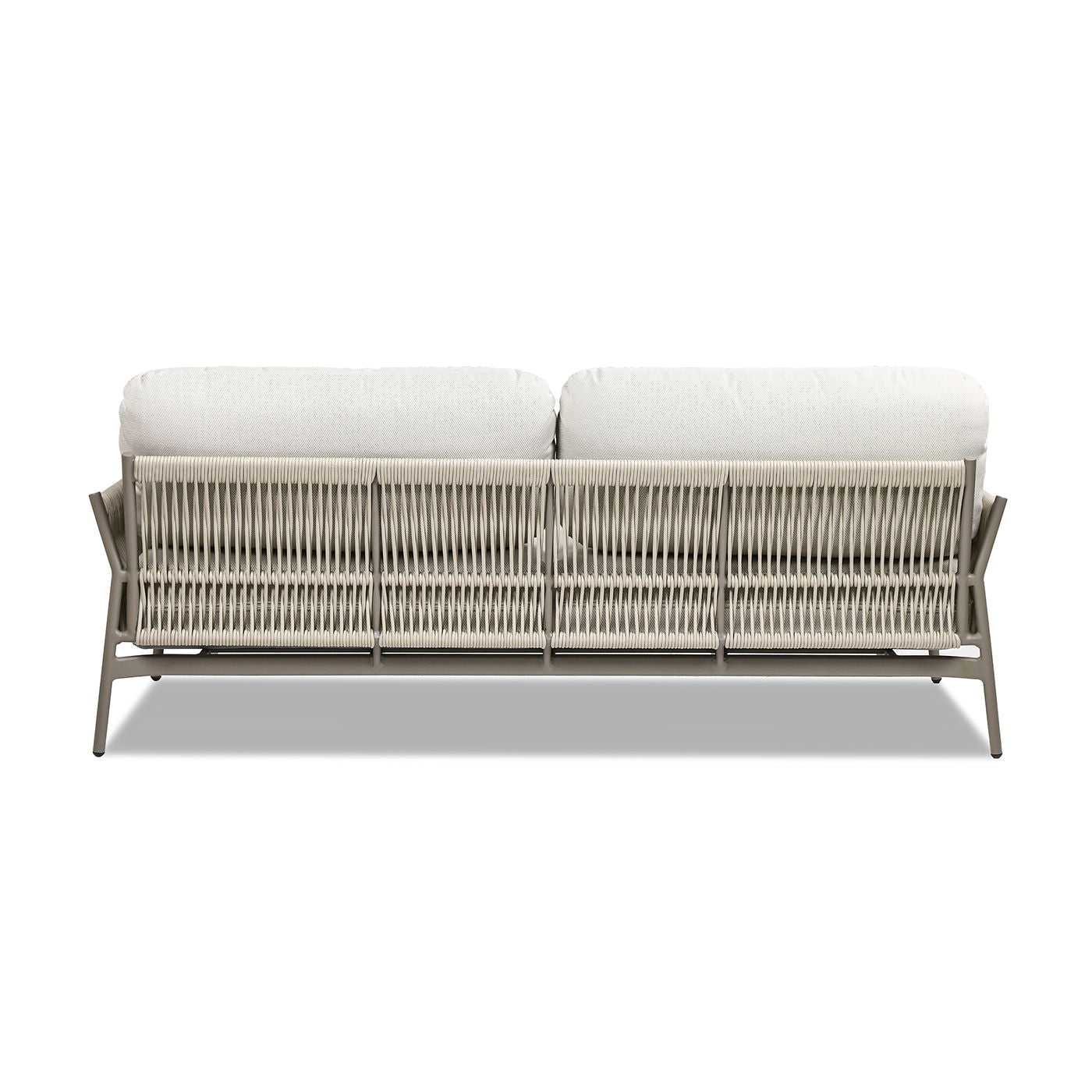 Jasper - Upholstered Patio Deep Seating Sofa - Wheat Beige