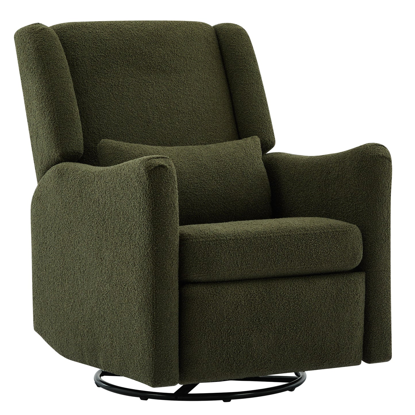 Wide Wingback Swivel Glider Rocker Recliner Chair