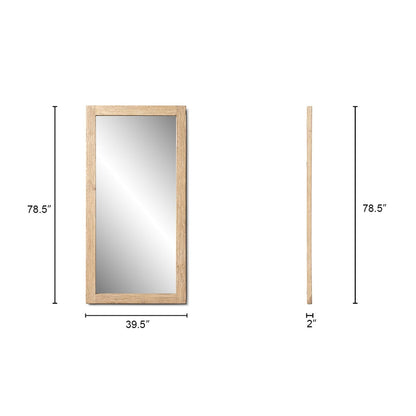 Langford - Full Length Mirror - Light Brown