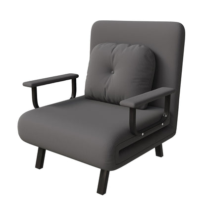5 In 1 Folding Sofa Bed With 5 Position Adjustable Backrest