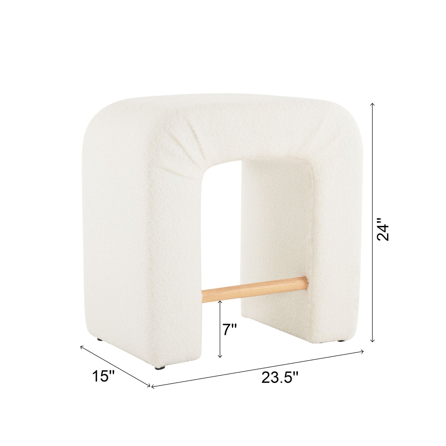 Boucle Stool (Set of 2)