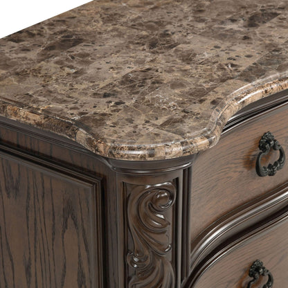 9 Drawers Dresser - Brown / Coffee