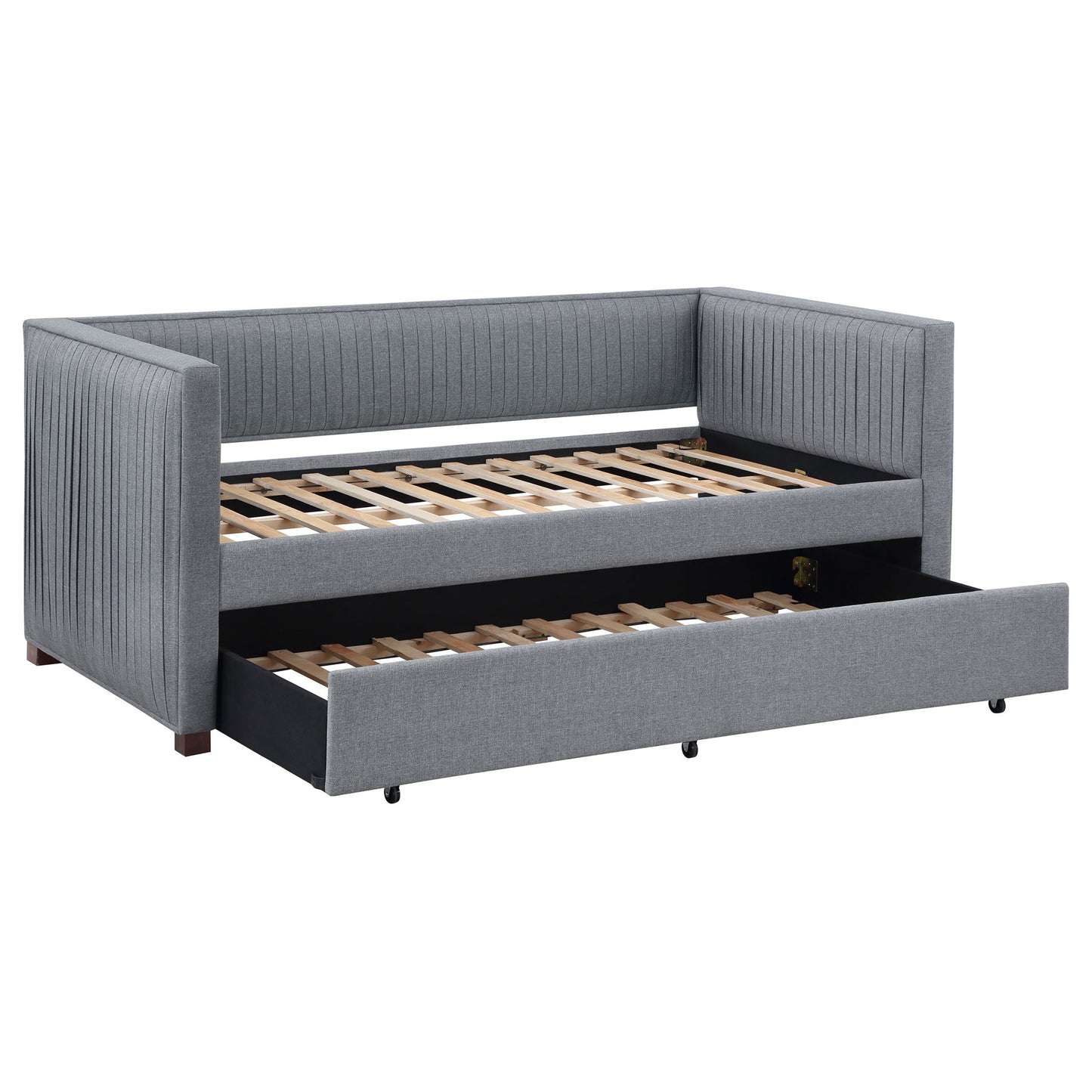Vendman - Twin Daybed With Trundle - Gray