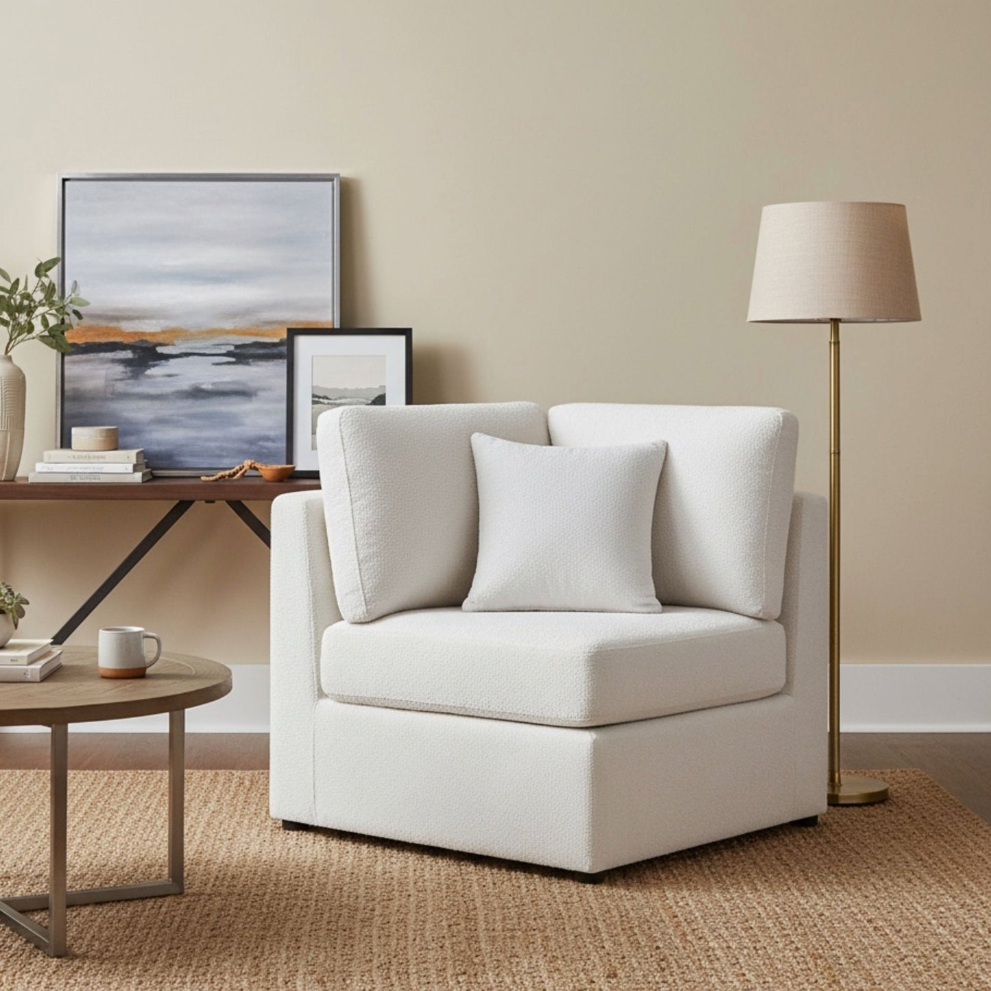 Chauncy - Corner Wedge Chair