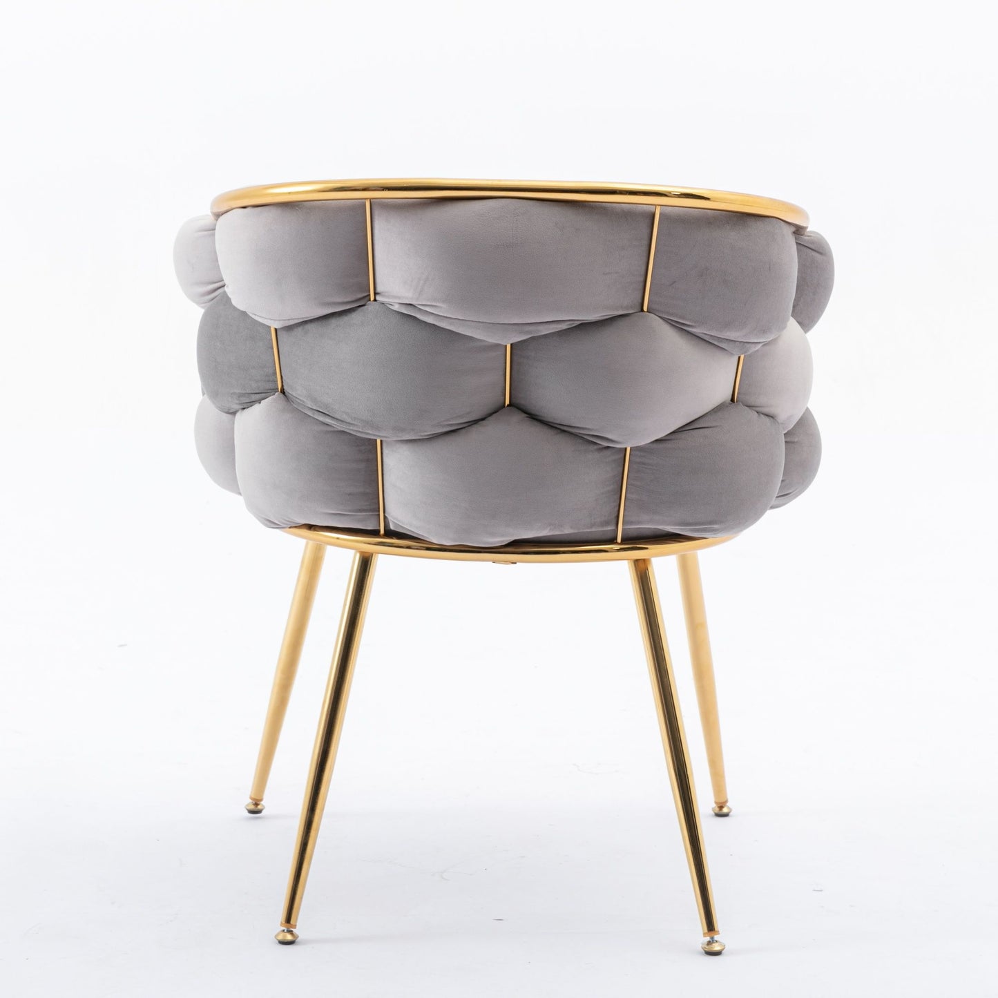 Luxury Modern Simple Leisure Velvet Single Sofa Chair Bedroom Lazy Person Household Dresser Stool Manicure Table Back Chair