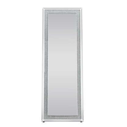 Nowles - Accent Mirror - Mirrored & Faux Stones