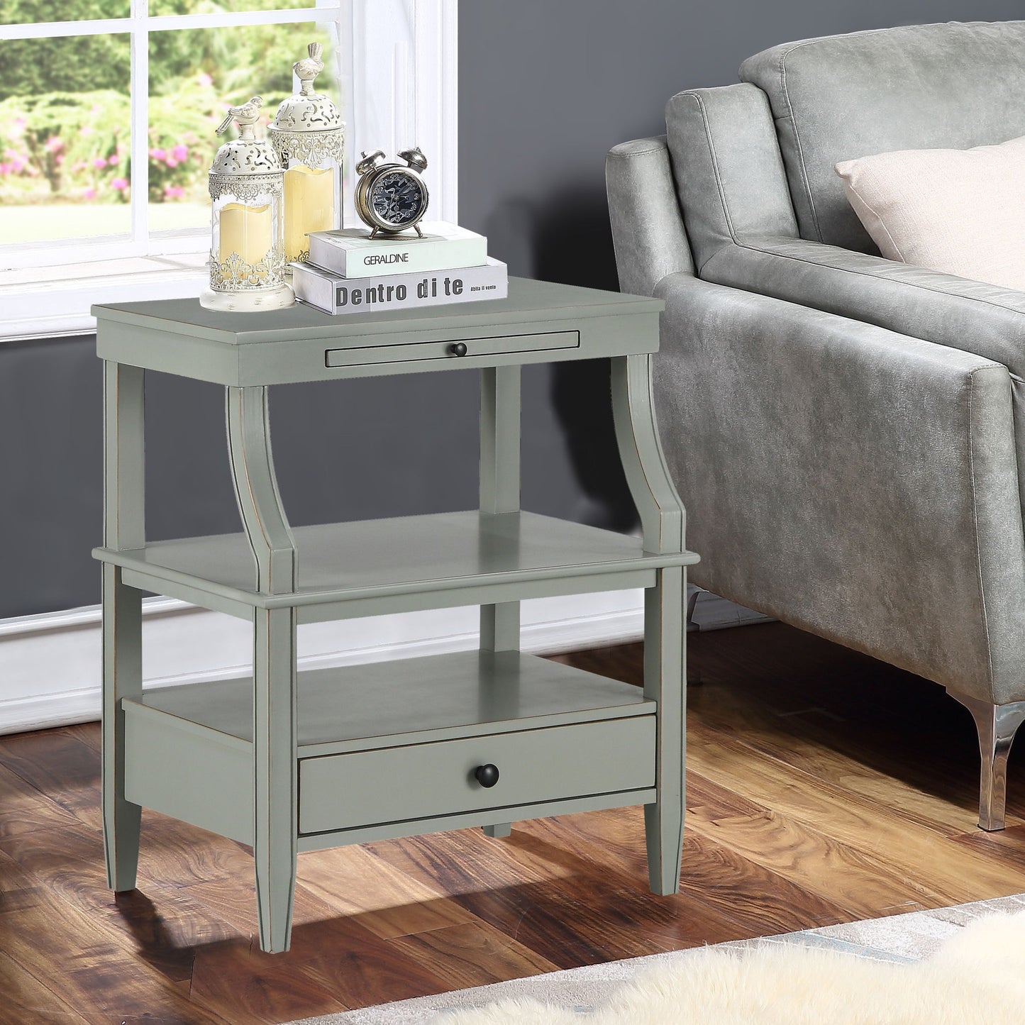 Newland - Storage Nightstand