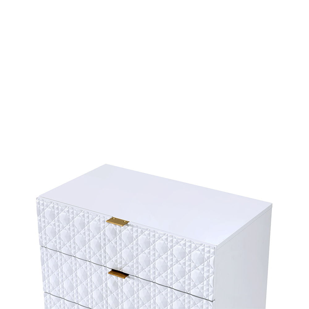 Maisey II - Dresser - White & Gold