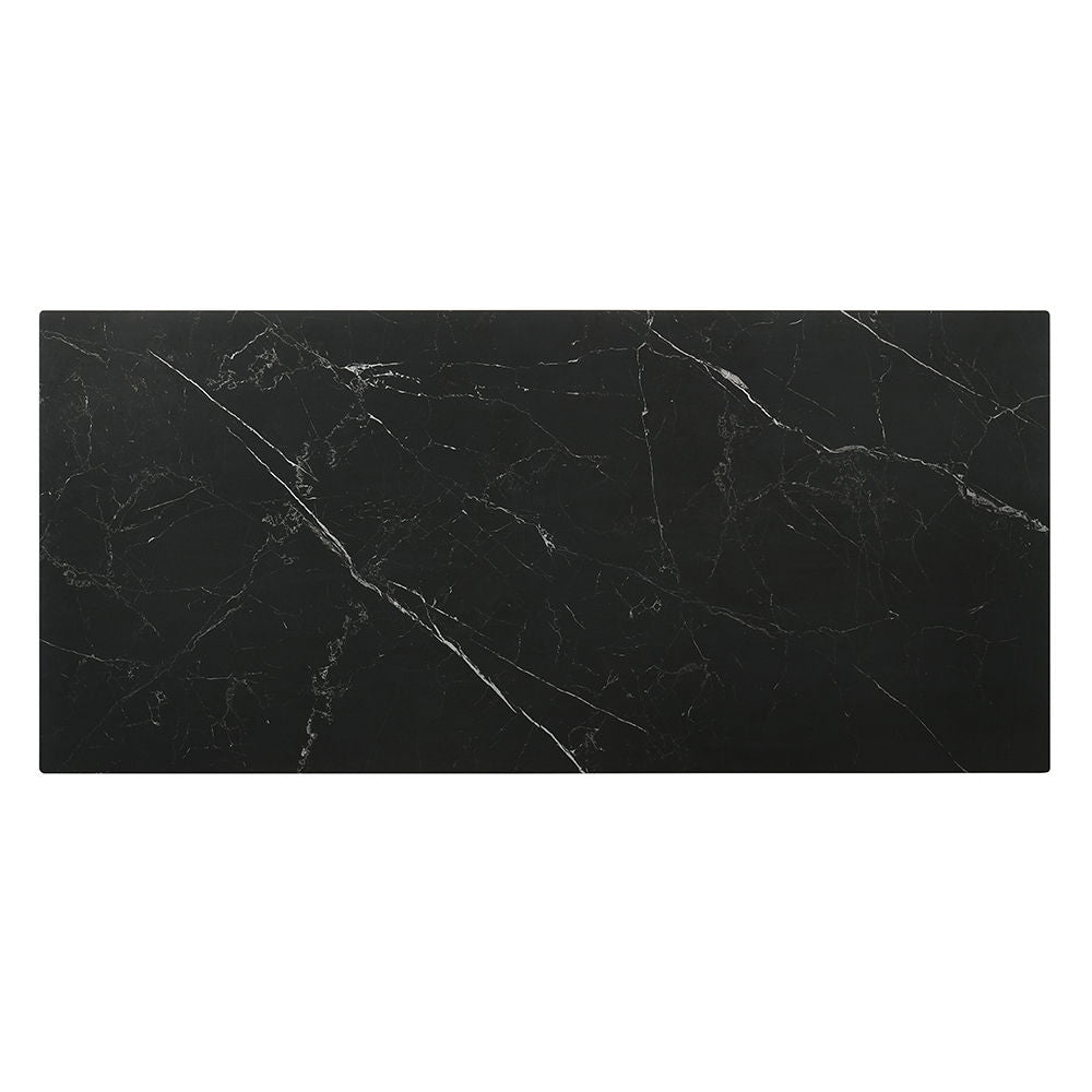 Destin - Dining Table - Sintered Stone & Walnut