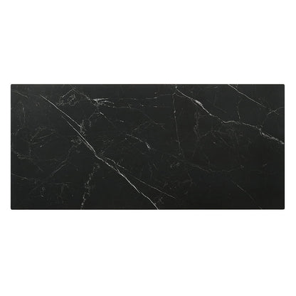 Destin - Dining Table - Sintered Stone & Walnut