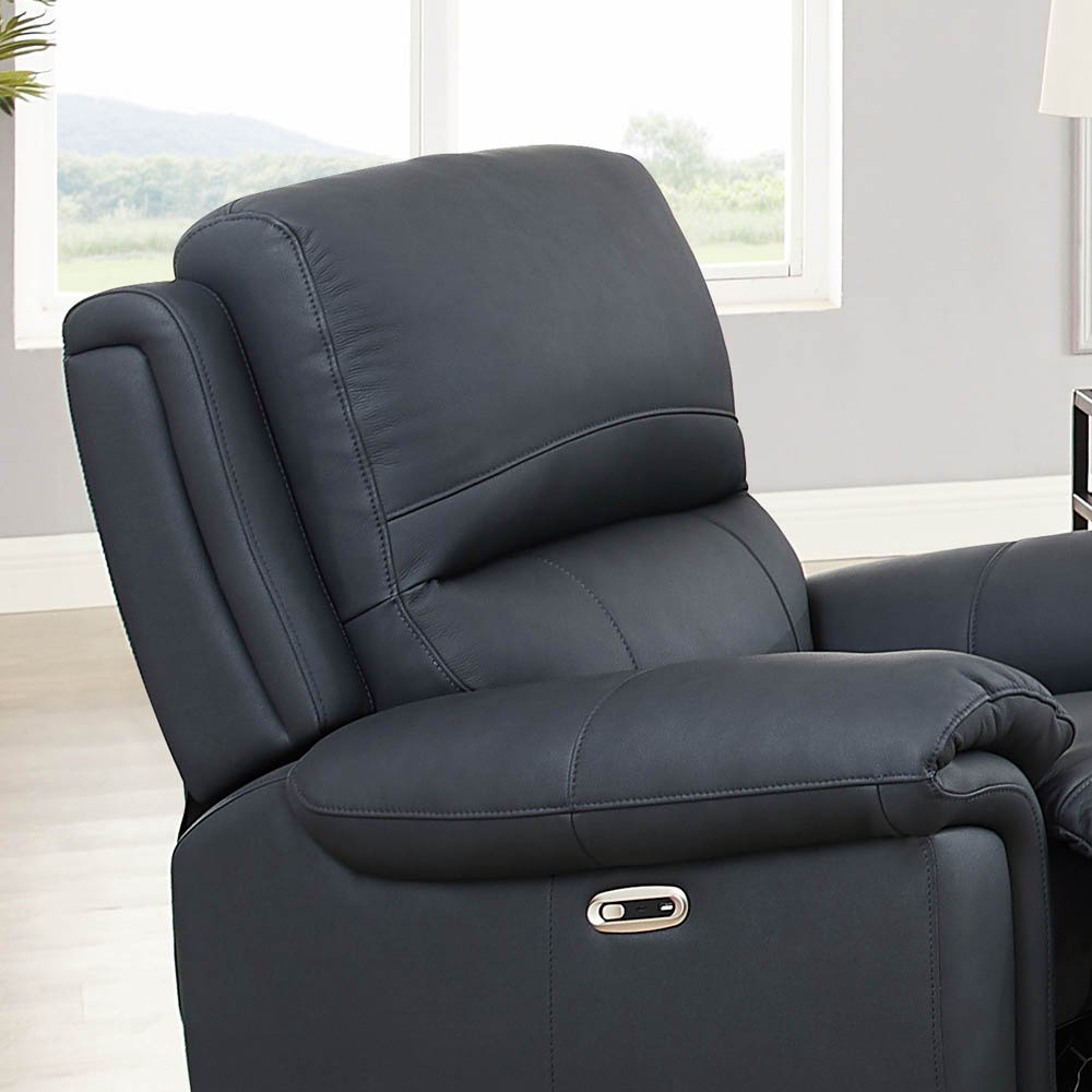 Monica - Power Zero Gravity Recliner - Gunmetal