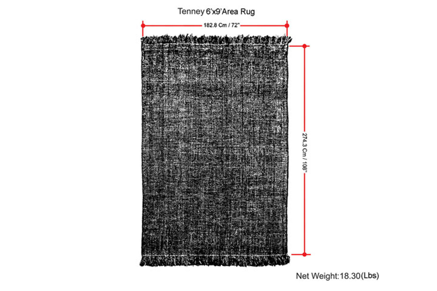 Tenney - Handcrafted Area Rug