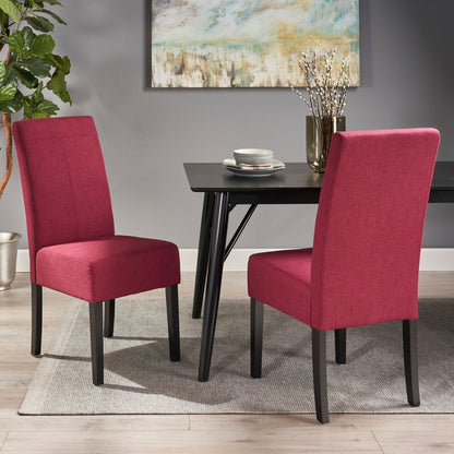 Pertica - Dining Upholstered Armless Chairs (Set of 2)