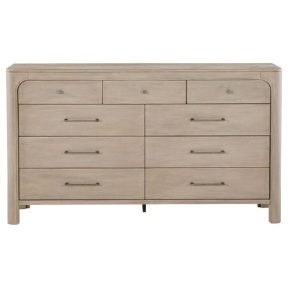 Flores - 9 Drawer Dresser - Mango Color