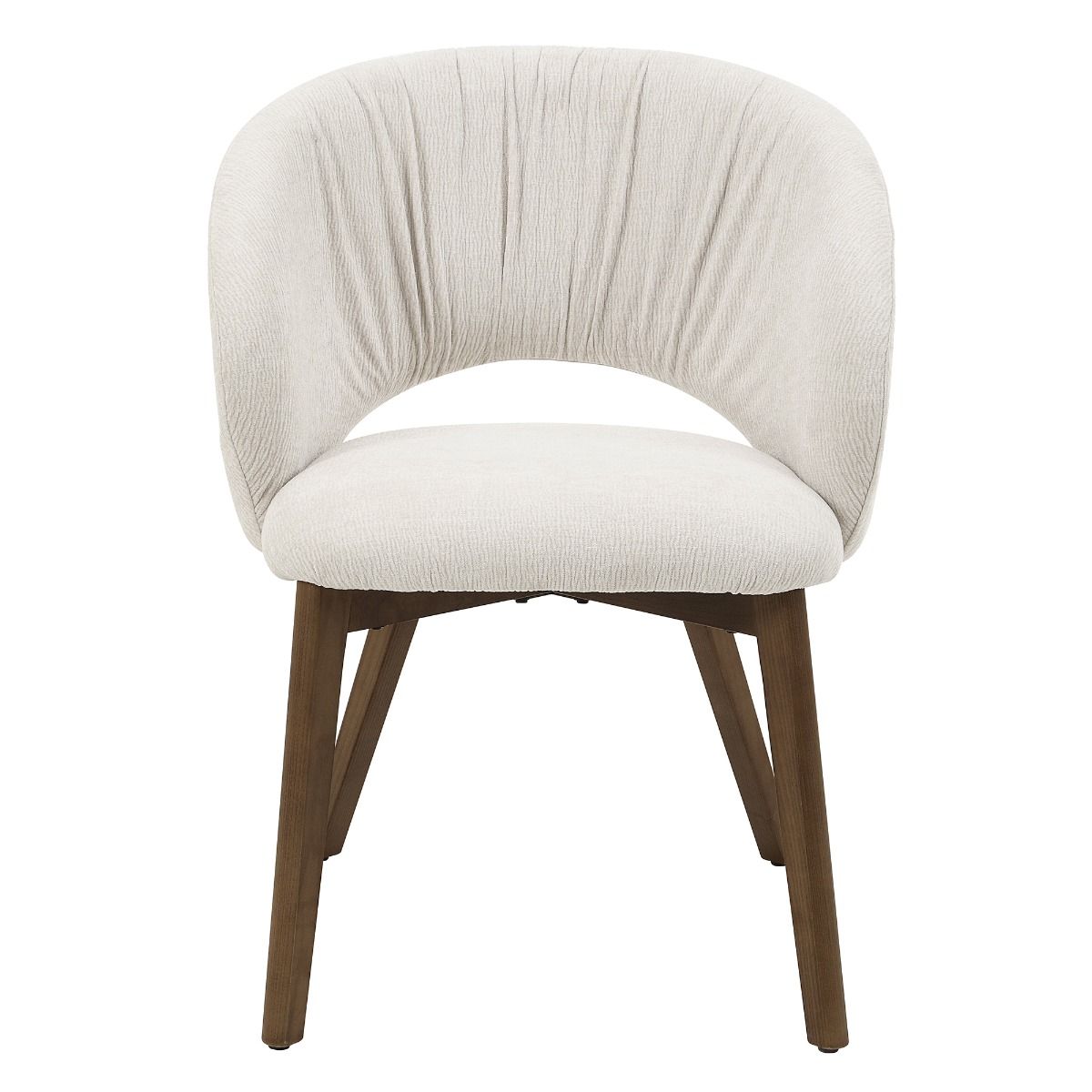 Eada - Arm Chair (Set of 2) - Beige Chenille