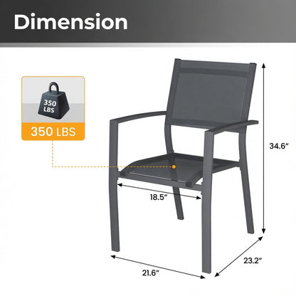 Outdoor Patio Chairs, All Weather