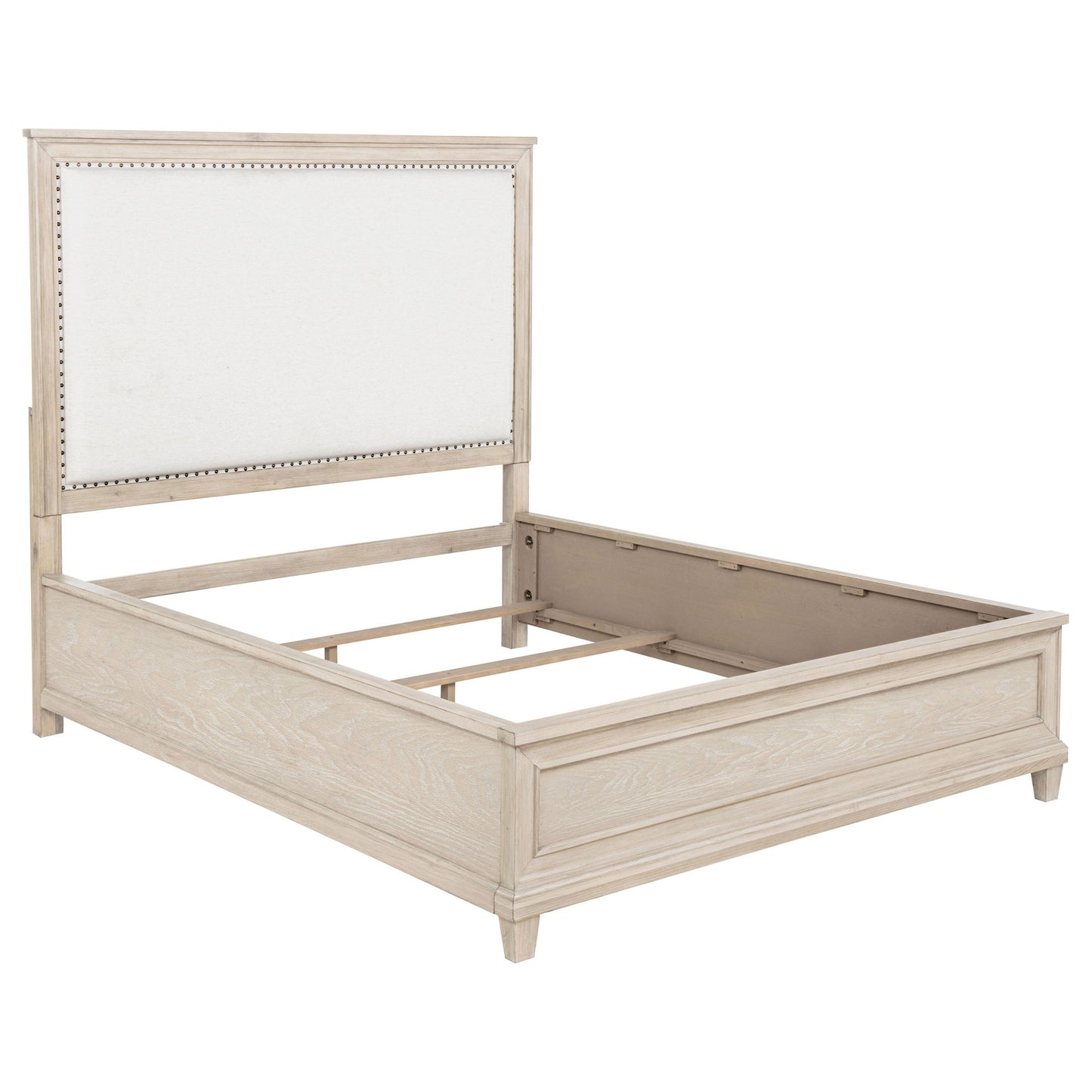 Wedner - Queen Panel Bed - Oak